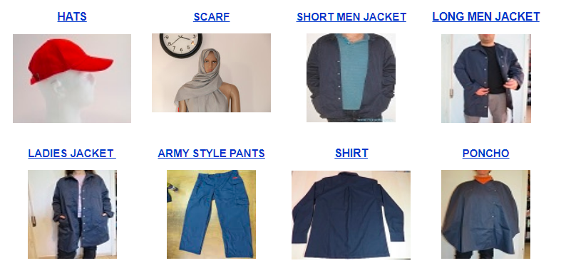 Collection of RF Protection Clothes at www.4EHSByEHS.com