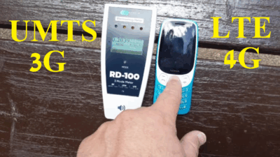 Read more about the article New Video –  Measurement of RF radiation emitted from a cellphone in 3G Vs 4G modes
