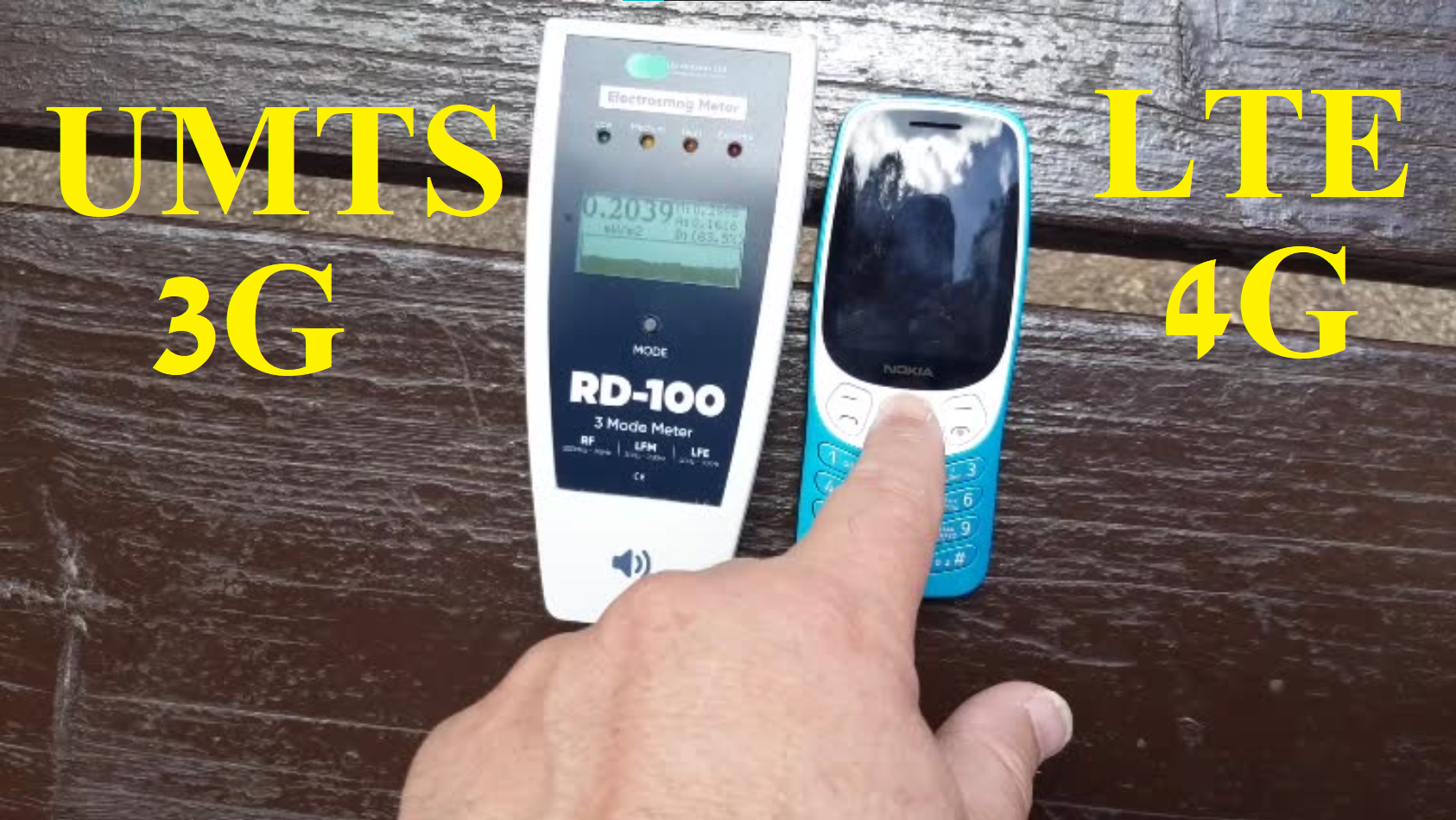 Read more about the article New Video –  Measurement of RF radiation emitted from a cellphone in 3G Vs 4G modes