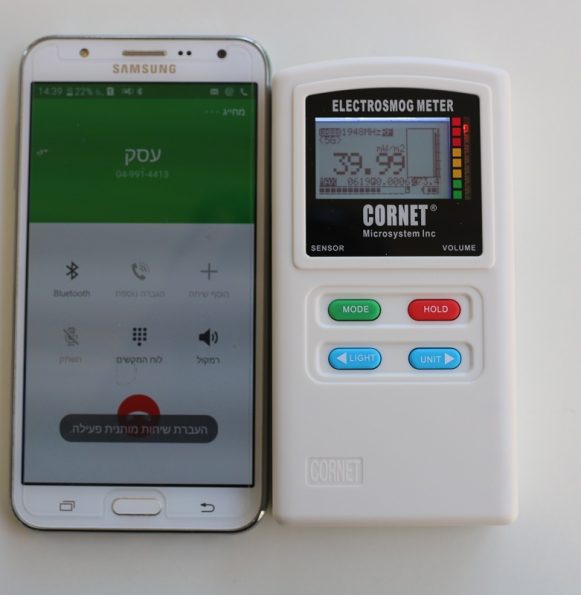 New Video – Radio Frequency Radiation from an Android Smart Phone