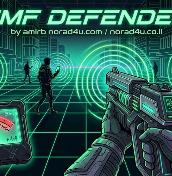 New game on the “No Radiation For You” website – “EMF DEFENDER”