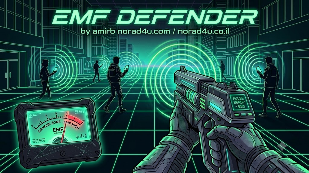 You are currently viewing New game on the “No Radiation For You” website – “EMF DEFENDER”
