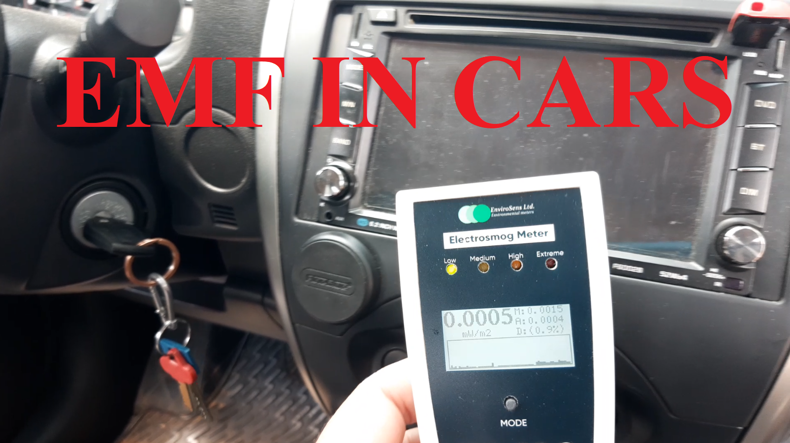 Read more about the article NEW VIDEO – EMF Radiation measurments in Cars