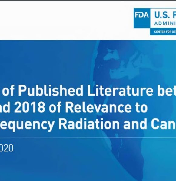 The FDA is trying to stop progress and is misinterpreting science showing EMF Health Risk