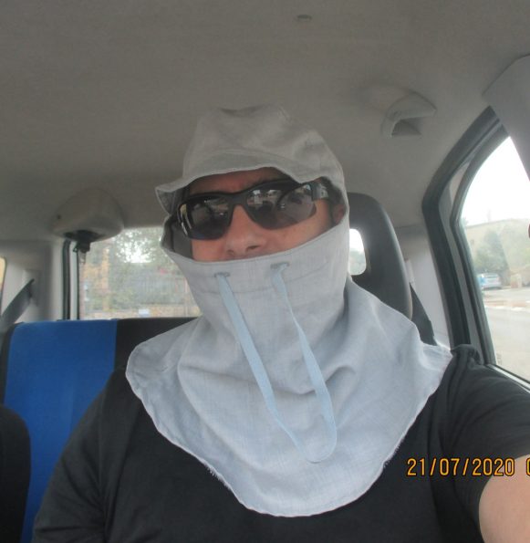 Back in stock – Full head/face Radio Protection Cover/Hat FHC190