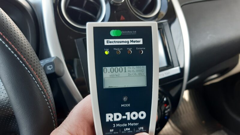 NO RF IN CAR