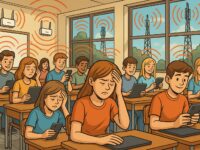 Classroom full of radiation