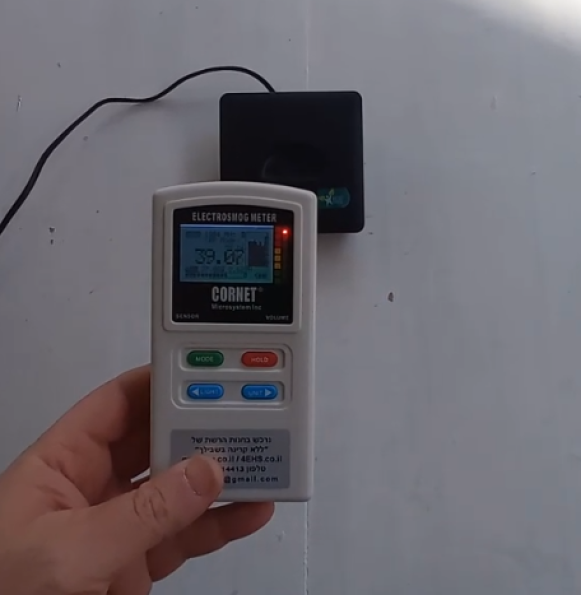 New Video – RF Radiation from a DECT Phone base station