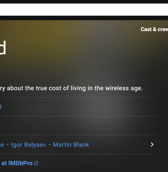 Post from the past 2018 –  I just saw the “Generation Zapped” documentary, and I liked it!