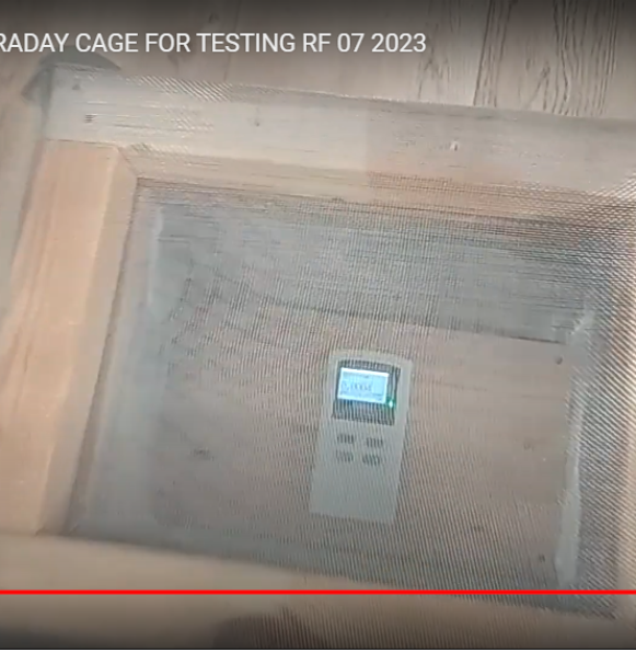 BUILDING A FARADAY CAGE FOR TESTING RF 07 2023