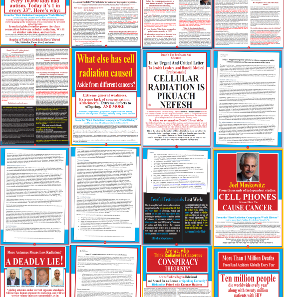 Awareness Campaign on the Harmful Effects of Cellular Radiation (RF) – English Version